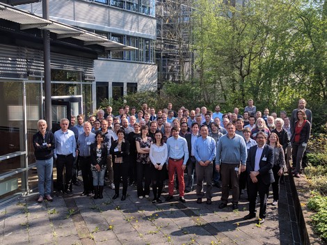 "7th WFI Consortium Meeting" participants, Garching, April 2018